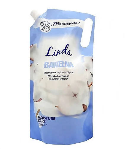 

Жидкое мыло Linda хлопок-провитамин В5 1л