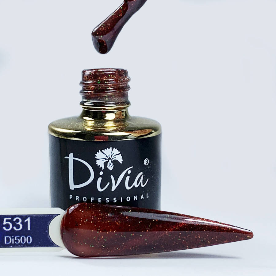 

Divia Гель-лак для ногтей Cat's Eye Di500 №531 (Терракотовый Взрыв)