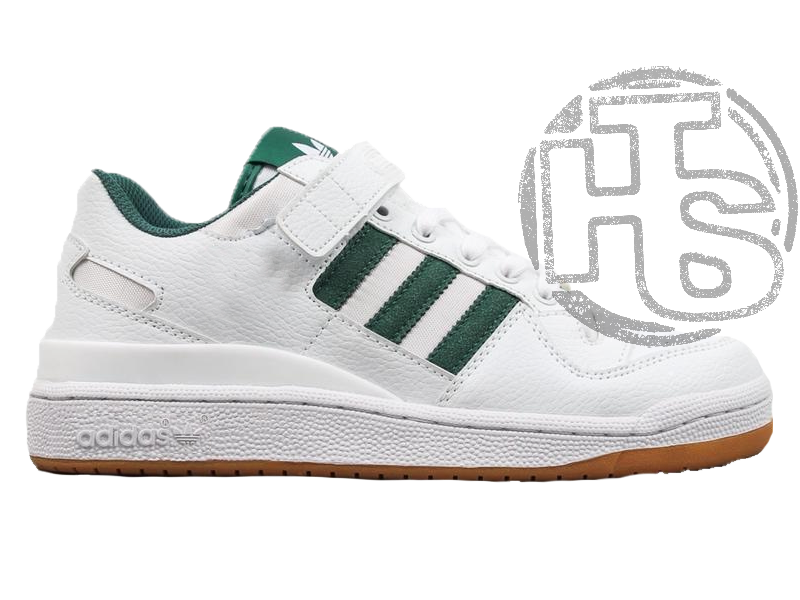 

Мужские кроссовки Adidas Originals Forum Low Green/White-Gum AQ1261 41, Белый