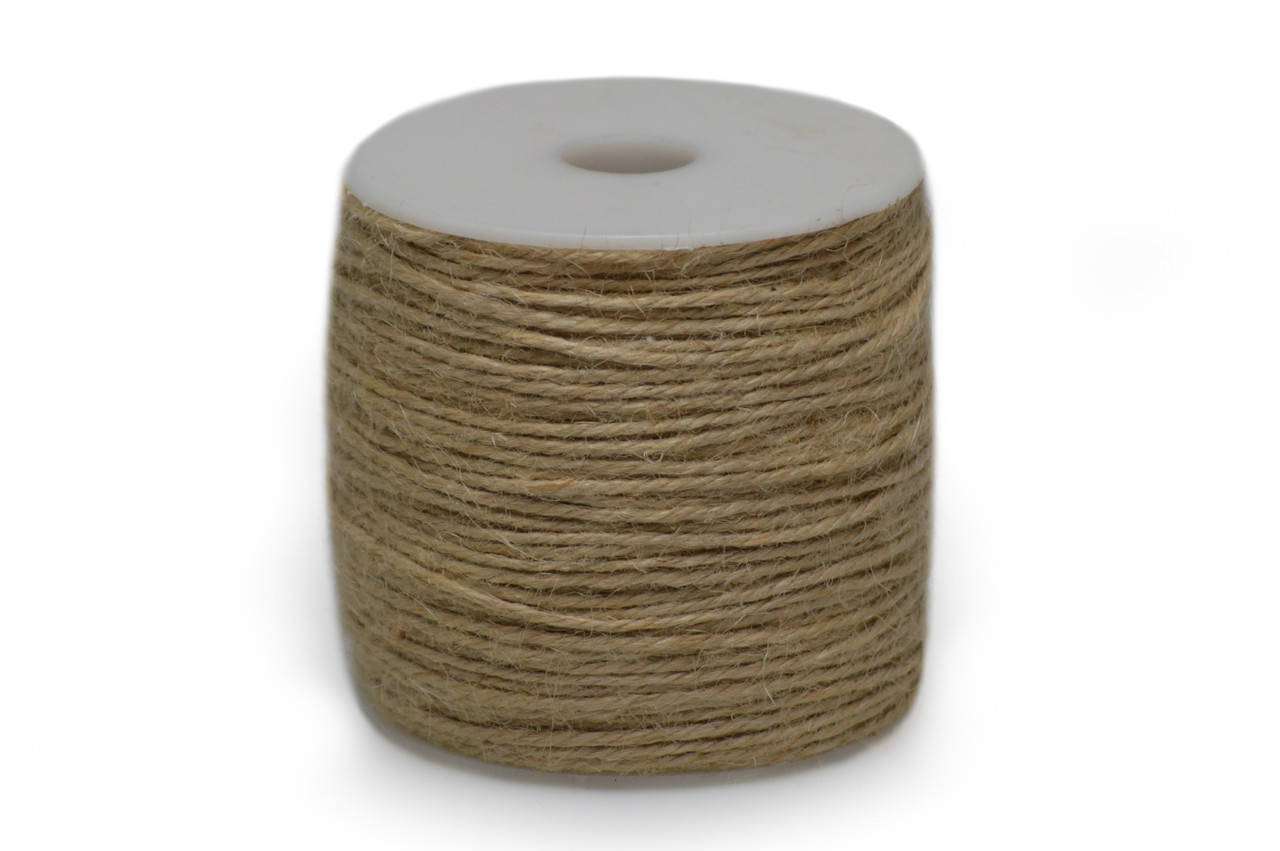

Шнур лен, 2мм, бежевый, 100м, Коричневый