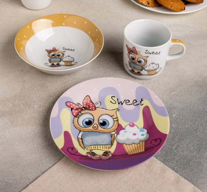 

Детский набор 3пр Limited Edition SWEET OWL