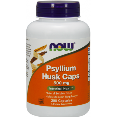 

Псиллиум шелуха семян подорожника (Psyllium Husk) 500 мг 200 капсул