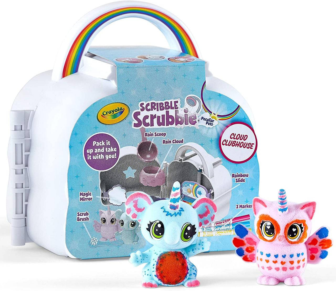 

Набор для творчества Крайола Crayola Scribble Scrubbie Cloud Playset