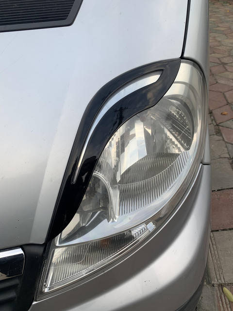 

Реснички на Рено Трафик ( Renault Trafic ) черные, Черный