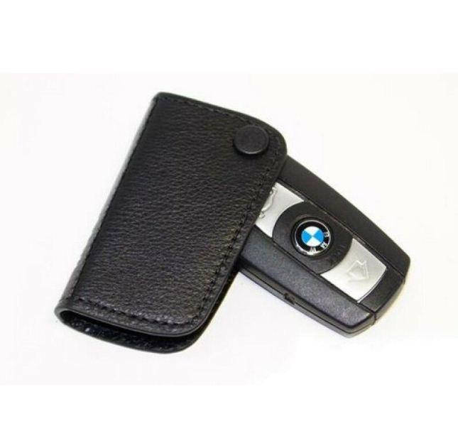 

Футляр для ключа BMW Key Fob Protector,оригинальный кожаный черный (51210414778)