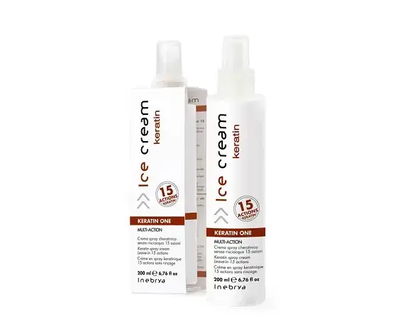 

Кератиновий крем-спрей для волосся Inebrya Keratin One Multi-Action 15в1