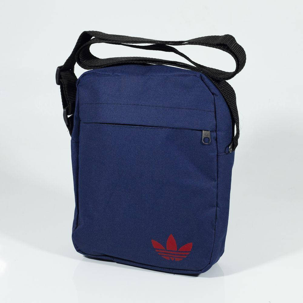 

Сумка мужская 18х22х6,5см, 1 отделение + 2 кармана, синяя, Синий