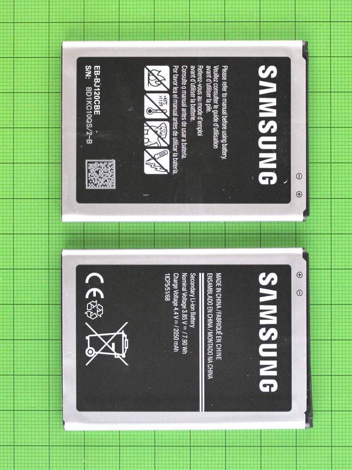 

Акумулятор EB-BJ120CBE Samsung J1 Duos J100H 2050mAh, orig-china