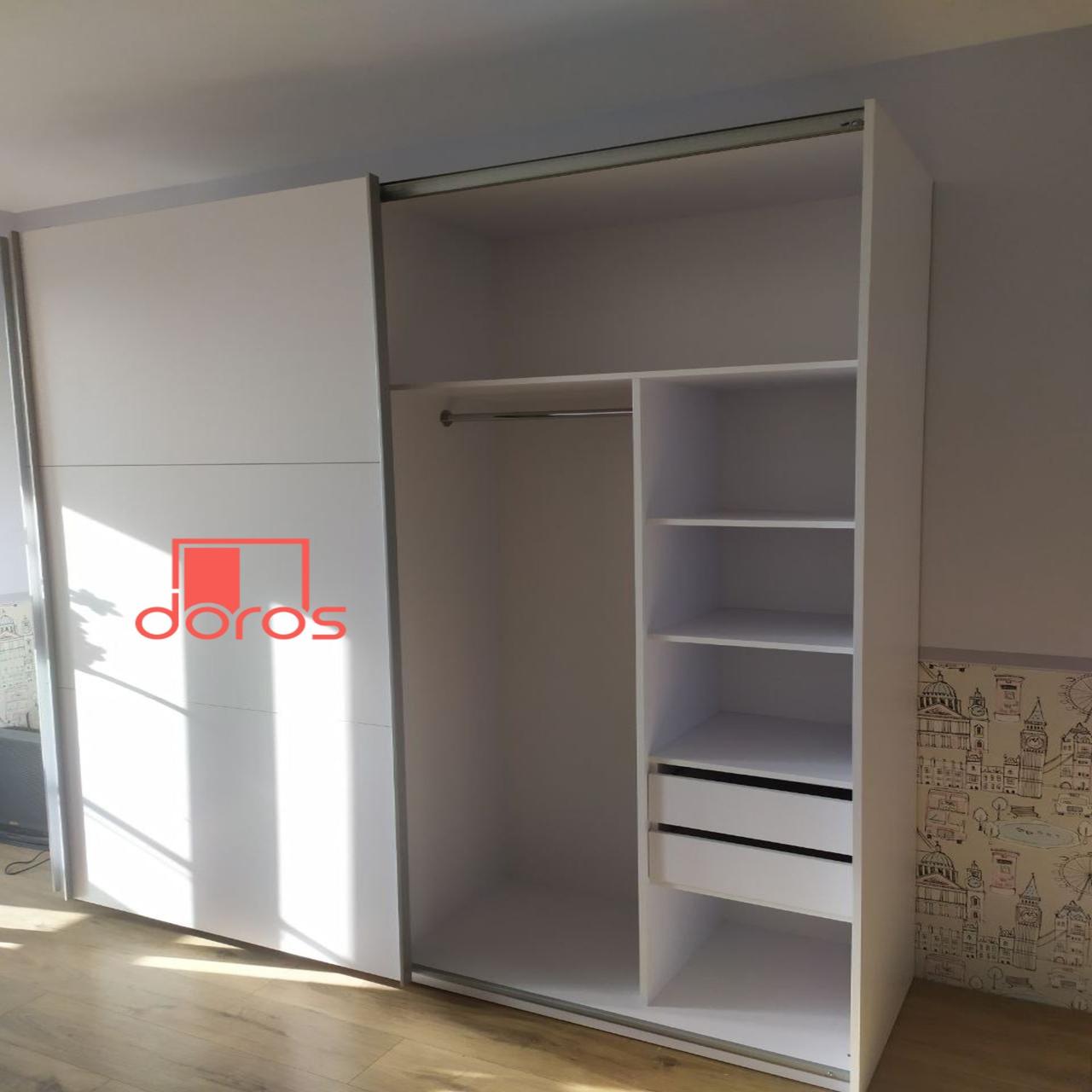 Шафа купе Doros G-Caiser Білий 2 ДСП / 3 частини 220х60х240 (42003007) 7