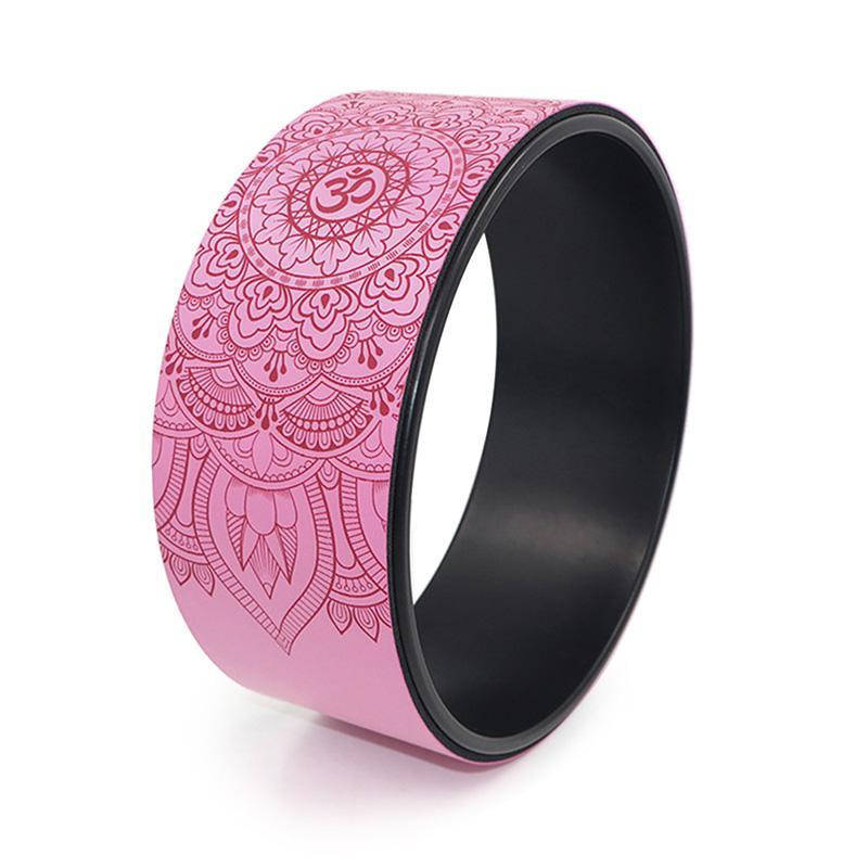 

Колесо Dobetters Yoga DBT-Y1 Pink + Black для йоги и фитнеса стретчинг ролик йога-кольцо 32*13 см