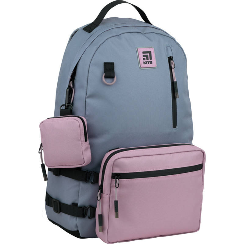 

Рюкзак Kite Education teens K22-949L-2 + бафф, Светло-серый