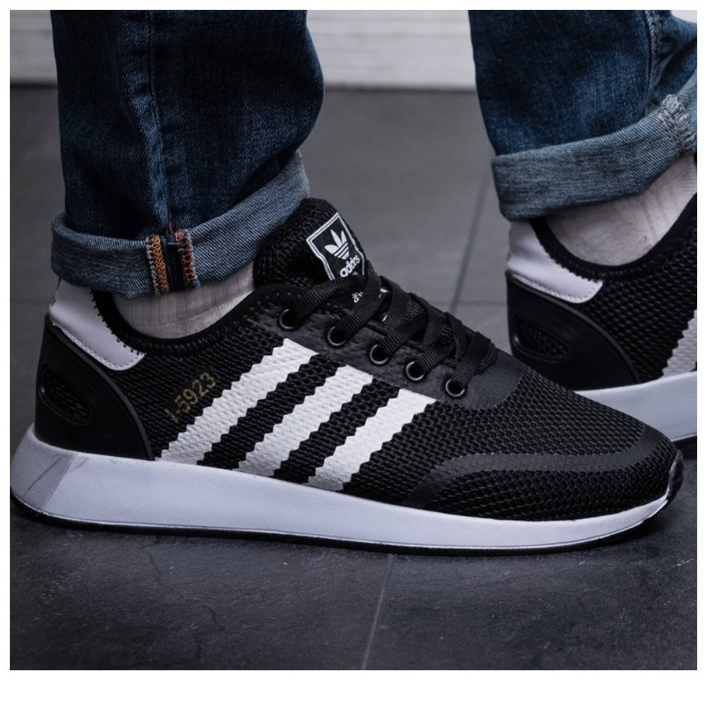 

Мужские кроссовки Adidas INIKI I-5923, черные кроссовки адидас иники, Черный