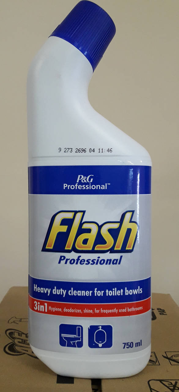 

Гель для чистки унітазу Flash Professional 3 in 1 750 мл