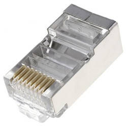 

Коннектор 8P8C [RJ45] экранированный