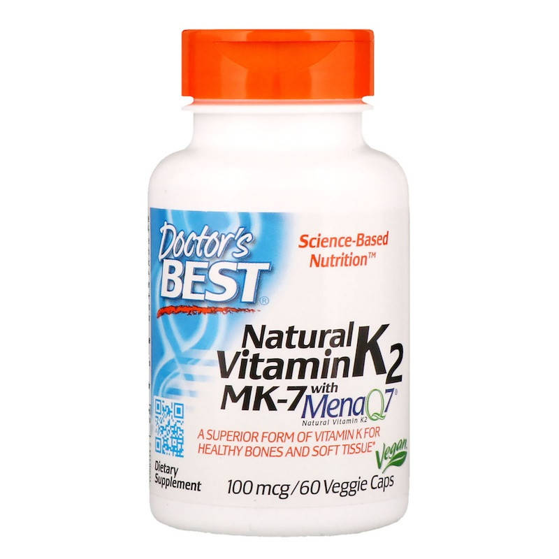 

Витамин К2 МК-7 (Vitamin K2) 100 мкг 60 капсул