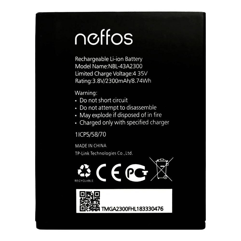 

Аккумулятор TP-Link Neffos NBL-43A2300 для TP-Link Neffos C5A TP703A21UA (2300 mAh)