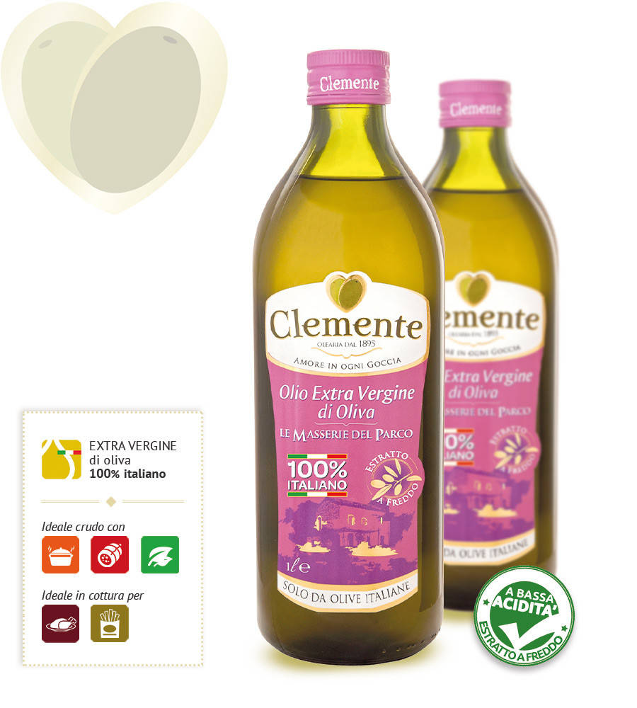 

Масло оливковое Le Masserie del Parco Clemente 100% Италия 1 л