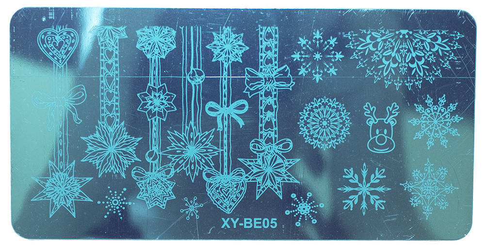 

Пластина для стемпинга ХУ-BE05 (7562L')