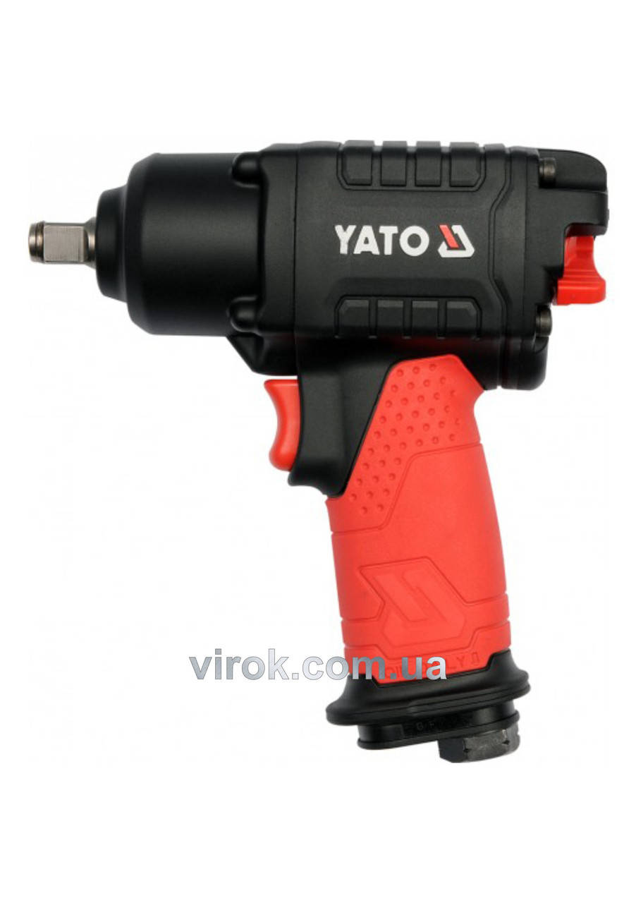 

Гайковерт пневматический ударный YATO 1/2" 570 Нм YT-09505