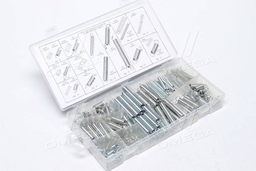 

Набор пружин витых-цилиндрических (сжатия и растяжения) 200 шт. (диам. 7,14-9,52 мм.) RD11200ZK