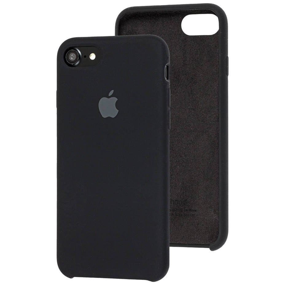 

Чехол Silicone Case для Apple iPhone 7 / 8 / SE 2020 Black