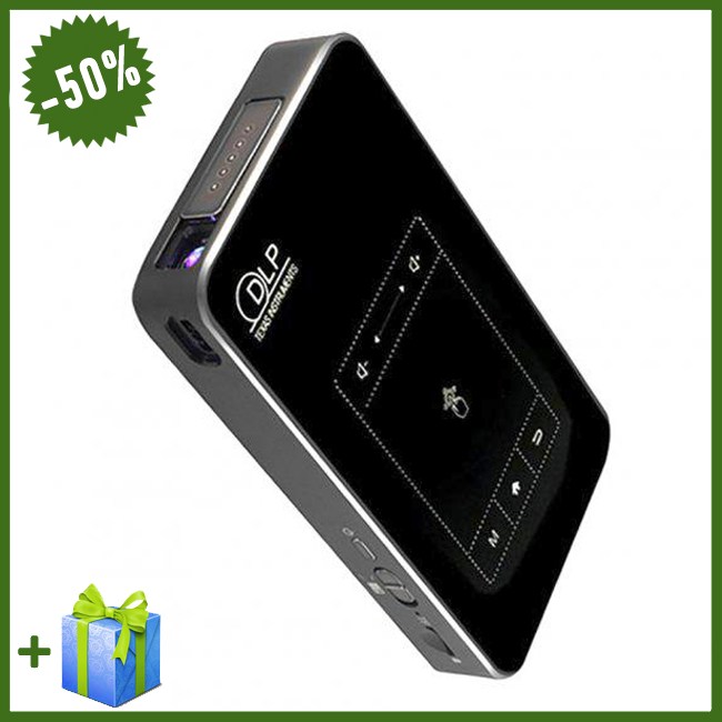 

Портативный Мини Smart Android проектор T18 4K Full HD, Мультимедийный проектор для фильмов, игр и презентаций