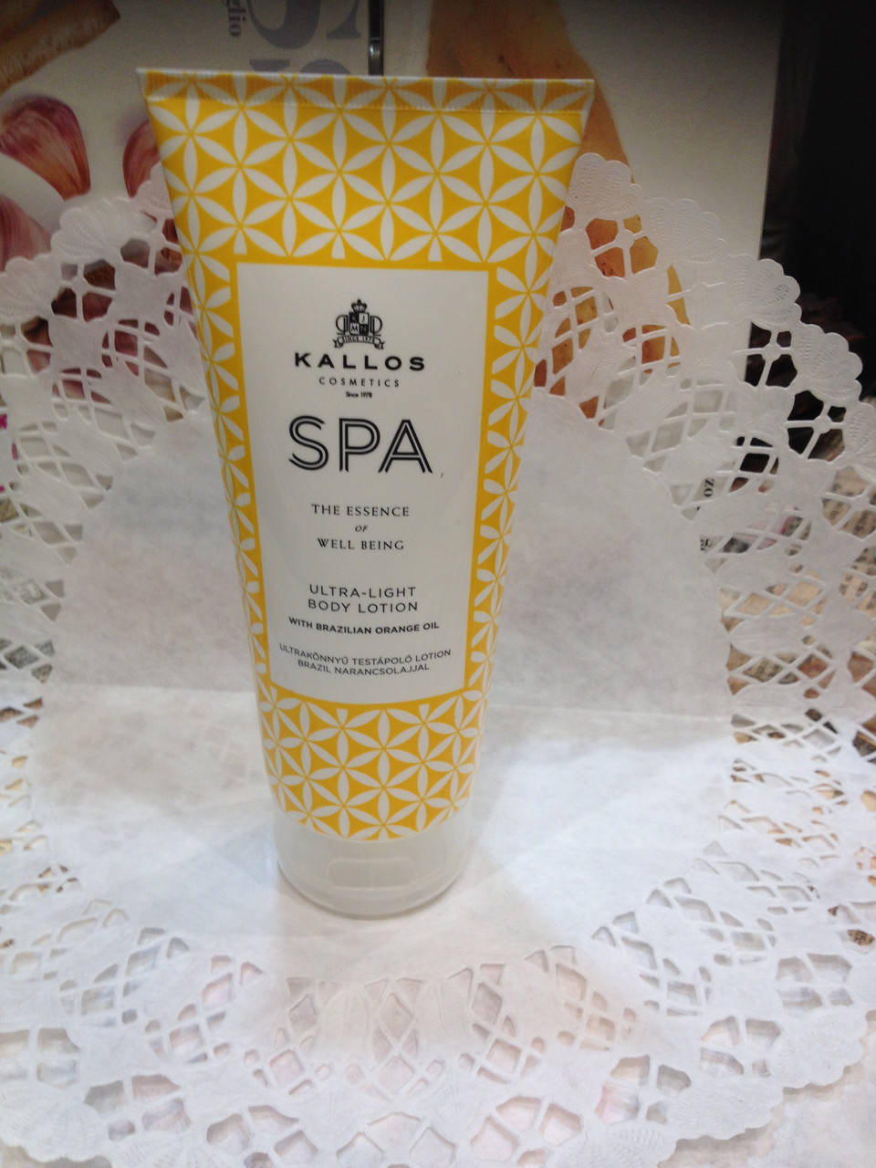 

Гель для душа Kallos SPA Vitalizing shower gel Венгрия