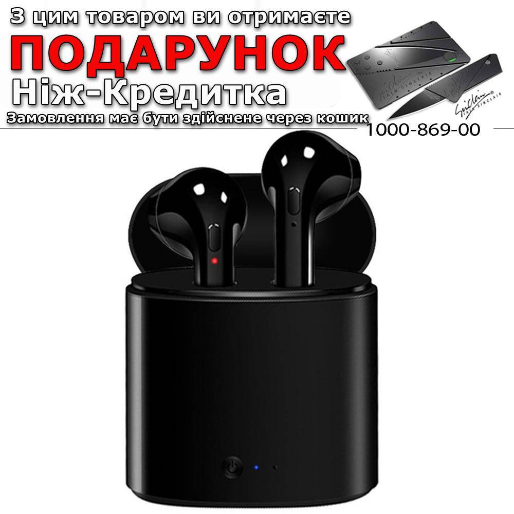 

Стерео гарнитура Rovtop i7s Bluetooth беспроводная Черный