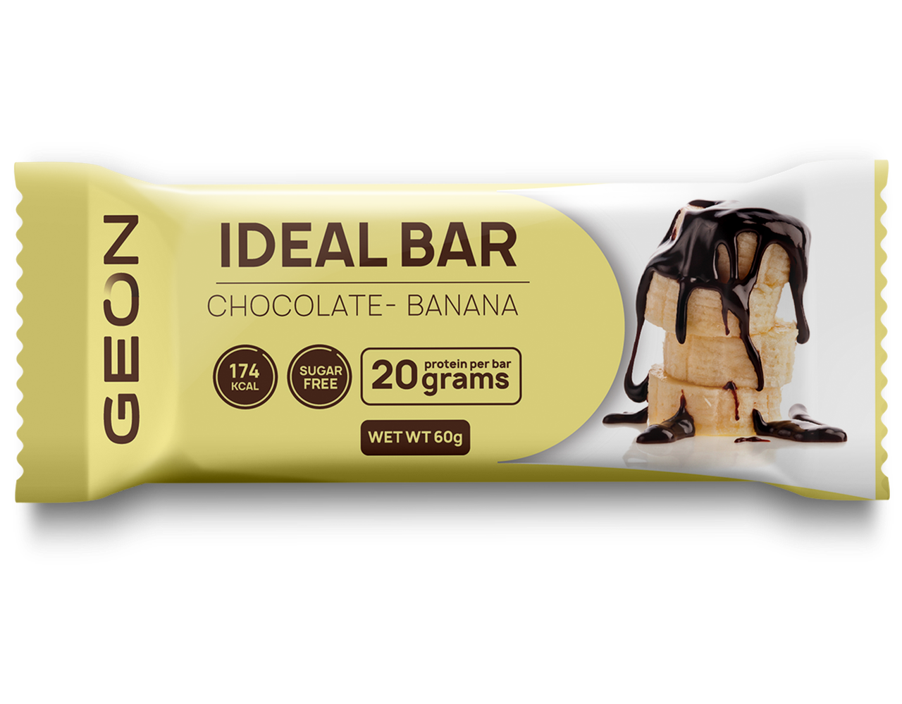 

Протеиновый батончик GEON IDEAL BAR Шоколад-Банан (60 грамм)