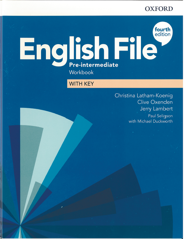 

English File Pre-Intermediate (4th edition) Work book