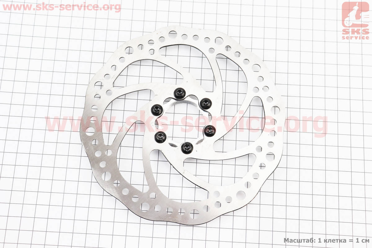 

Тормозной диск 160мм, под гайку, тип 2