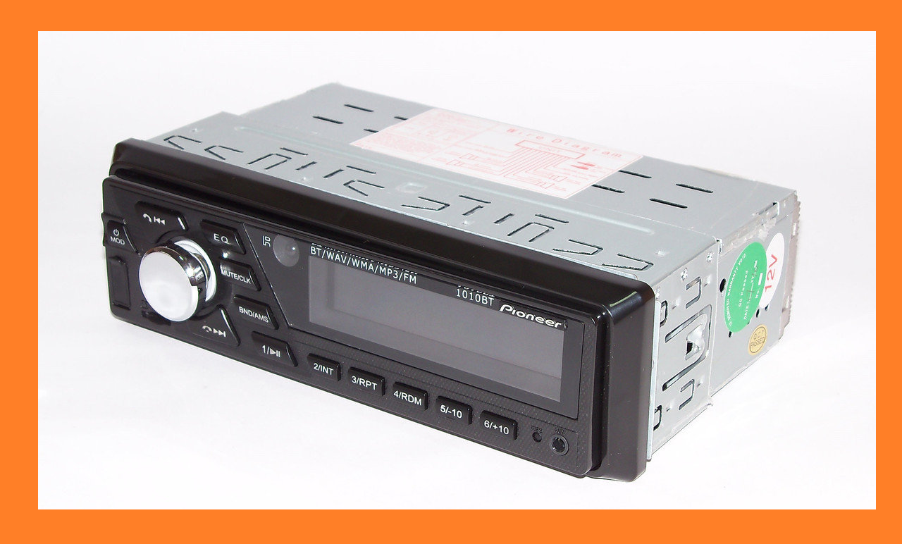 

Автомобильная магнитола Pioneer 1010 60W*4 /MP3/SD/USB/AUX/FM