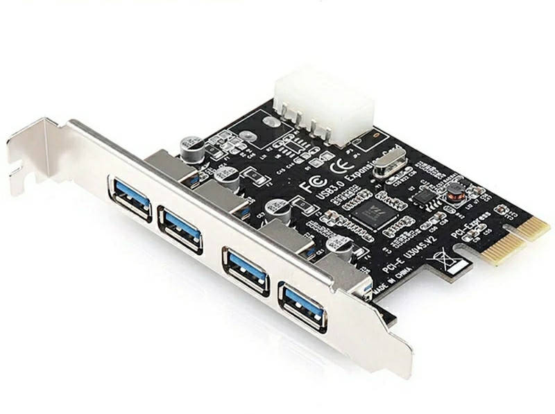 

Плата расширения USB 3.0 PCI-ex, 4 порта