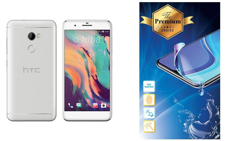 

Защитная пленка Armor Premium на экран HTC One X10, Прозрачный