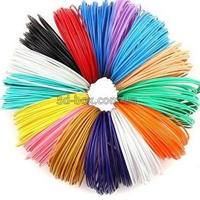 

PLA пластик для 3d-ручки | Набор 15 цветов | 3D-Box