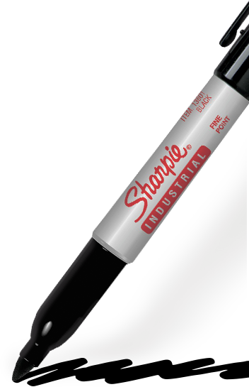

Перманентный маркер Sharpie 13601 Pro (США) 1шт, Черный