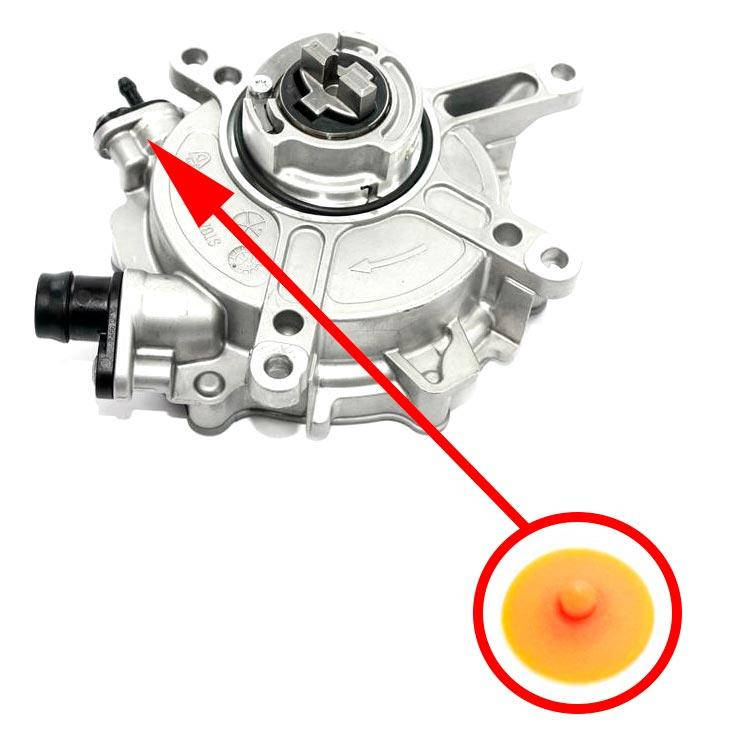 

Мембрана вакуумного насоса Mercedes M276 W212 W205 W166 2762300365 2762300265