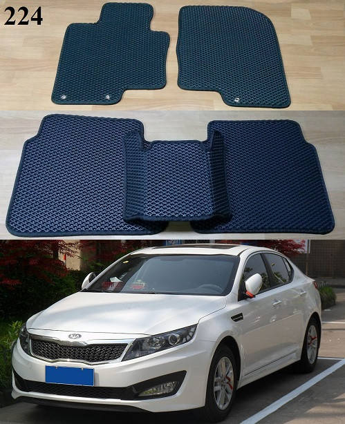 

Коврики ЕВА в салон Kia Optima K5 '10-15, Черный