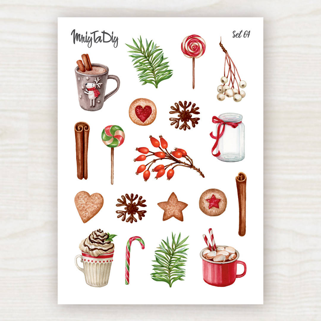 

Стикеры Set 64 MriyTaDiy, Белый