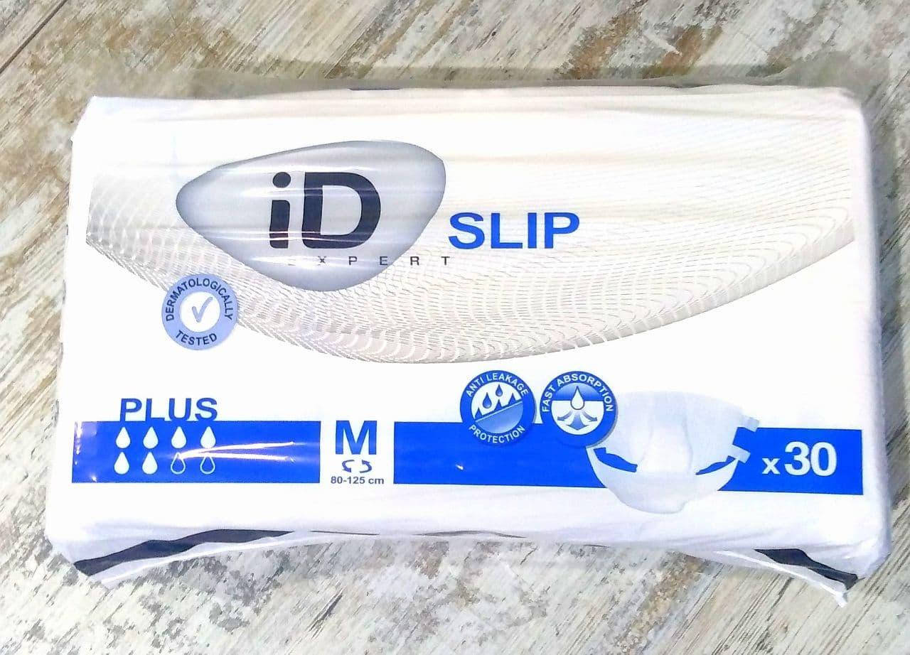 

Памперсы для взрослых 2 iD Slip Plus Medium 30 шт