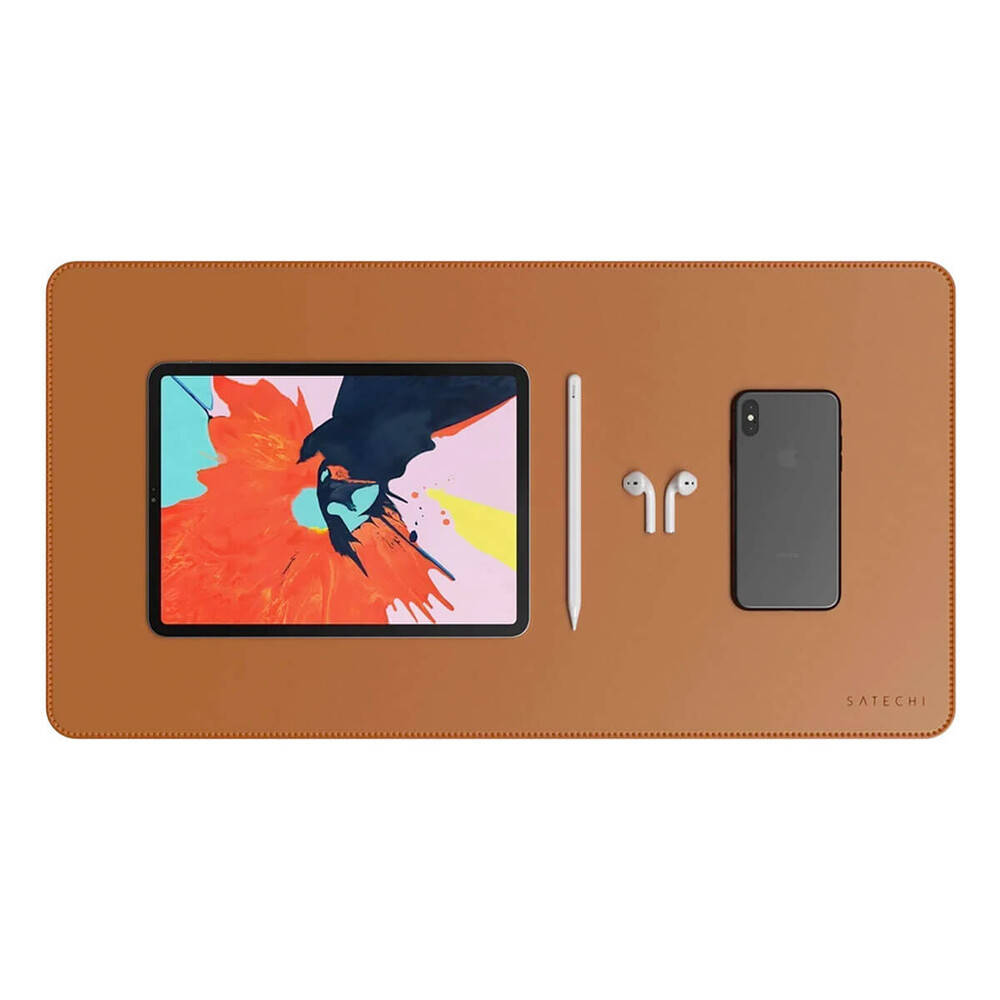 

Коврик для мыши Satechi Eco Leather Deskmate, Brown (ST-LDMN), Коричневый