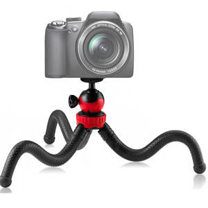 

Гибкий прорезиненный штатив осьминог Ulanzi для телефона, фотоаппарата. (Fotopro Ufo 2, GorillaPod, Joby)
