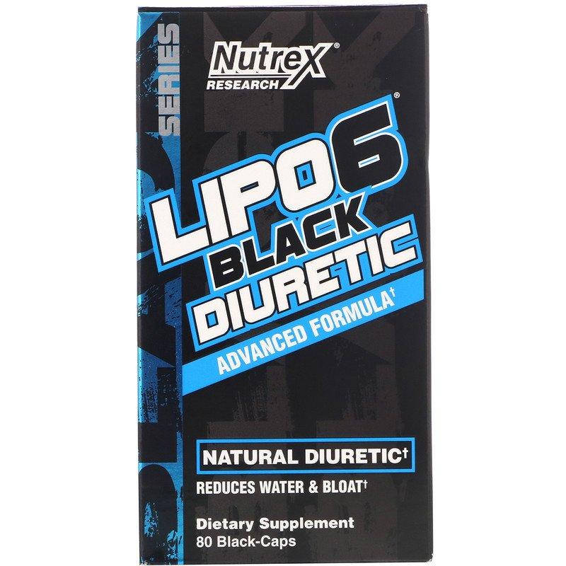 

Жиросжигатель Nutrex Lipo 6 Black Diuretic 80 Caps
