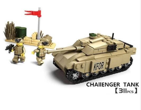 

Конструктор ТАНК CHALLENGER KAZI