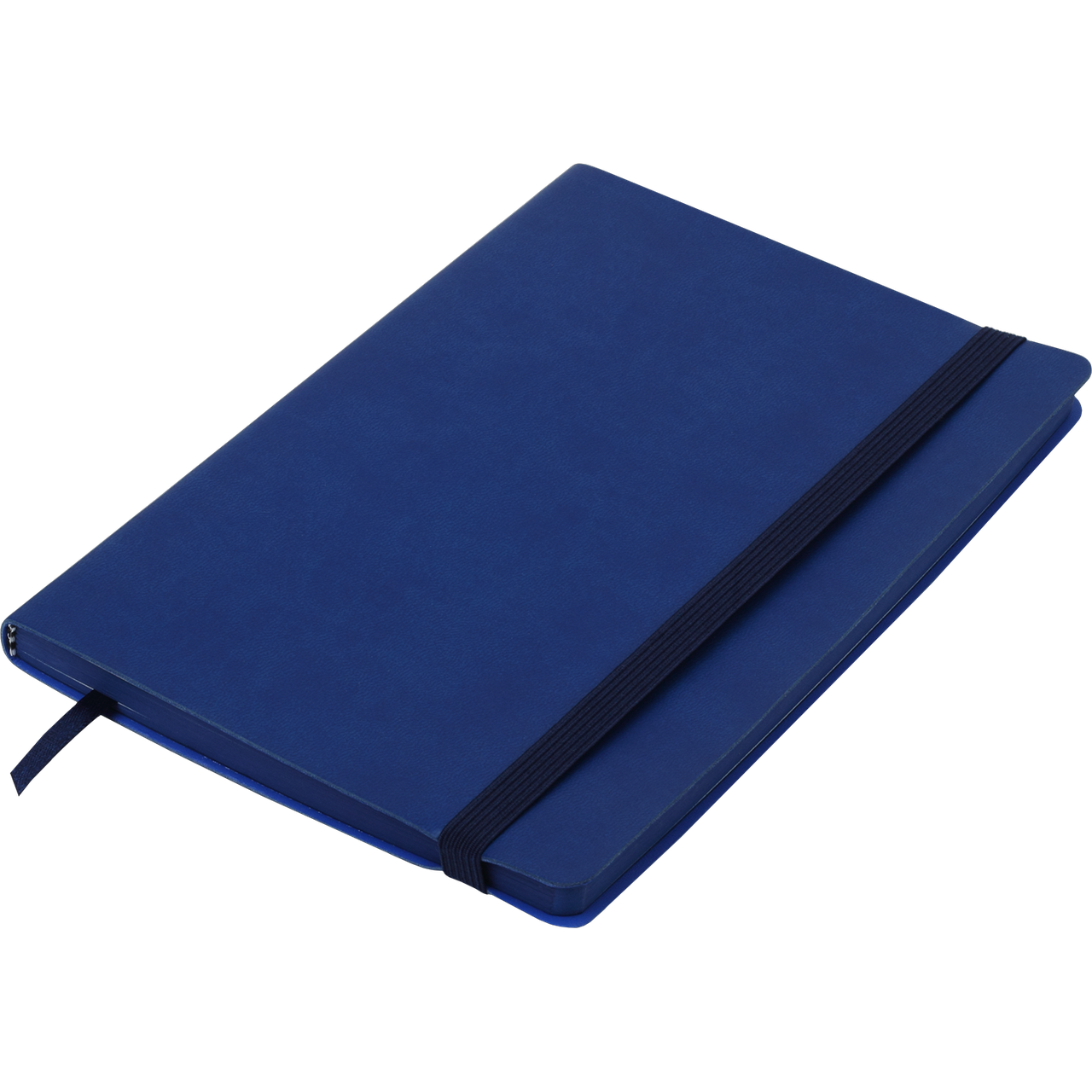 

Блокнот деловой с резинкой BRIEF А5 синий , 96 л. , линия