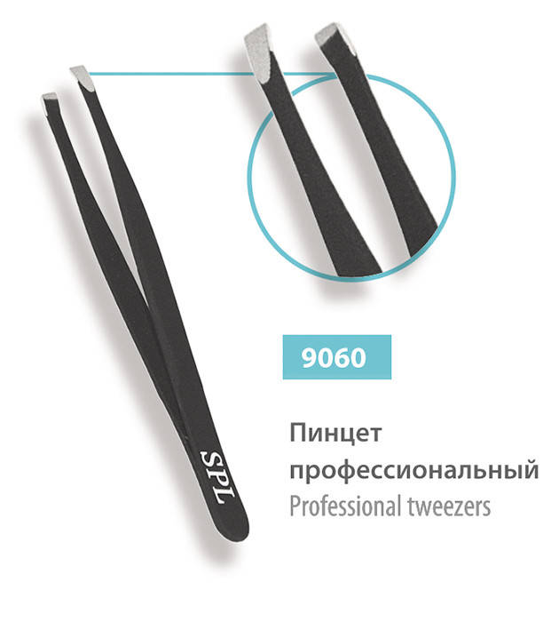 

Пинцет скошенный SPL 9060