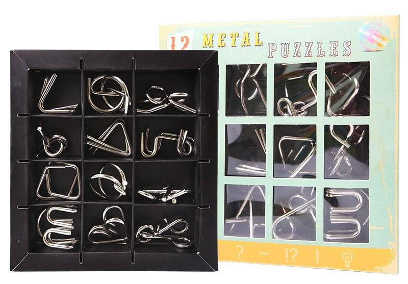 

Набір металевих головоломок 12 Metal Puzzles