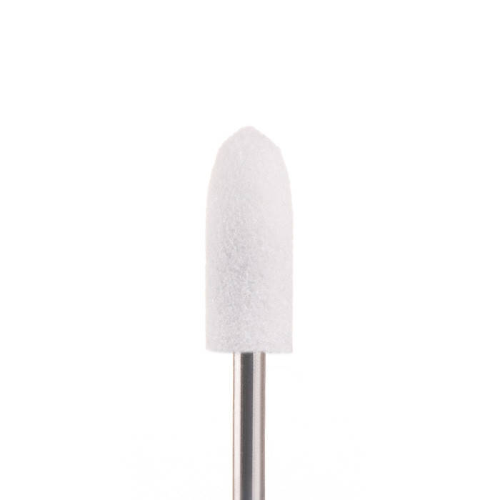 

Фреза корундовая Nail Drill для маникюра и педикюра (Пуля, большая удлинённая) 45-2, диаметр 6 мм, белая
