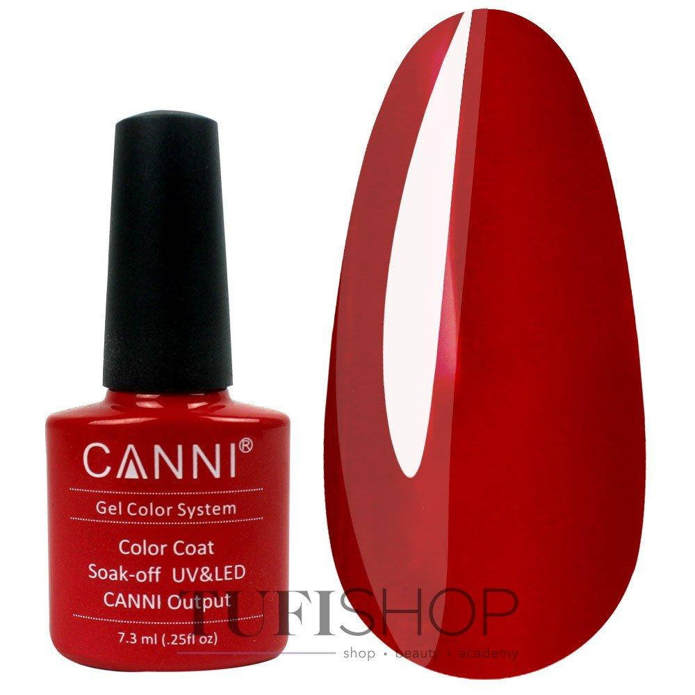 

Гель-лак Canni №210 - кроваво красный с шиммером, 7,3 мл