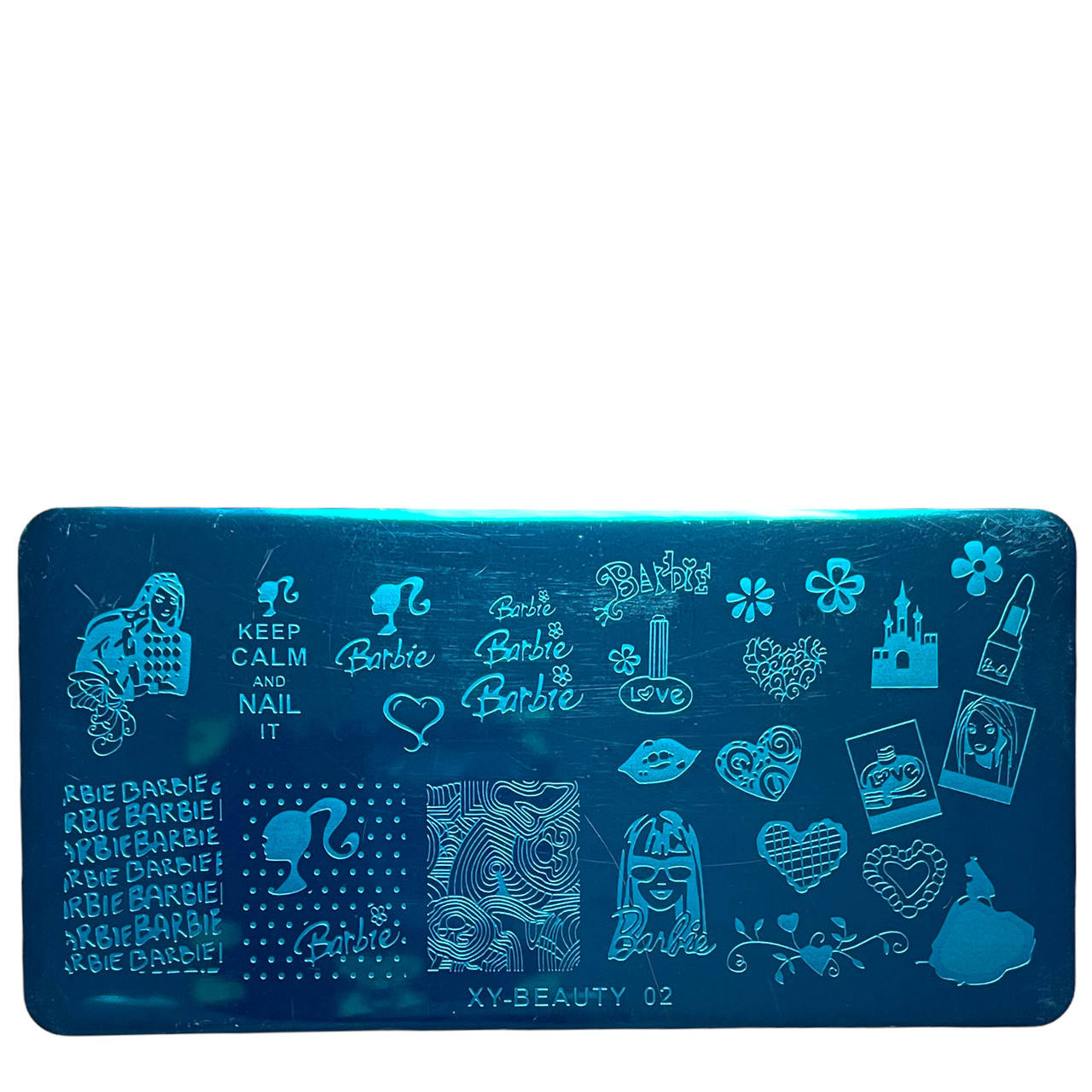 

Диск для стемпинга металлический, маленький (12 см * 6 см) XY-BEAUTY 02 (83)